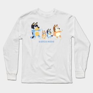 Bluey Dance Mode Long Sleeve T-Shirt